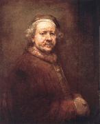 Self-Portrait at the Age of 63,1669 REMBRANDT Harmenszoon van Rijn